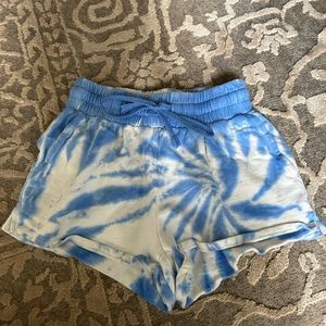 Ivory Ella tye dye sweat shorts
